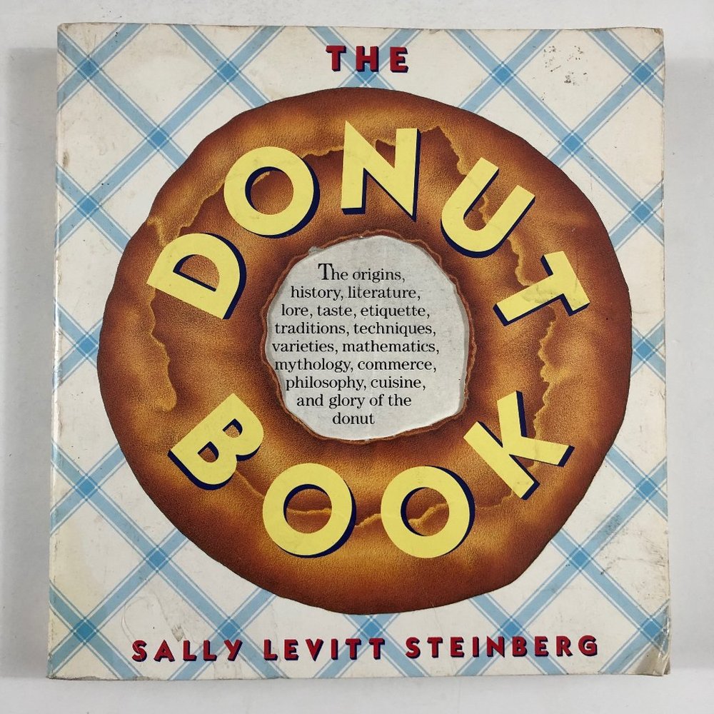 The Donut Book Sally L Steinberg 1987 Paperback Illustrated Book Food Desert